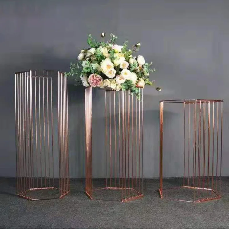 3pcs/Set Iron Dessert Table Wedding Cake Table Display Stand Wedding Party Decoration Prop