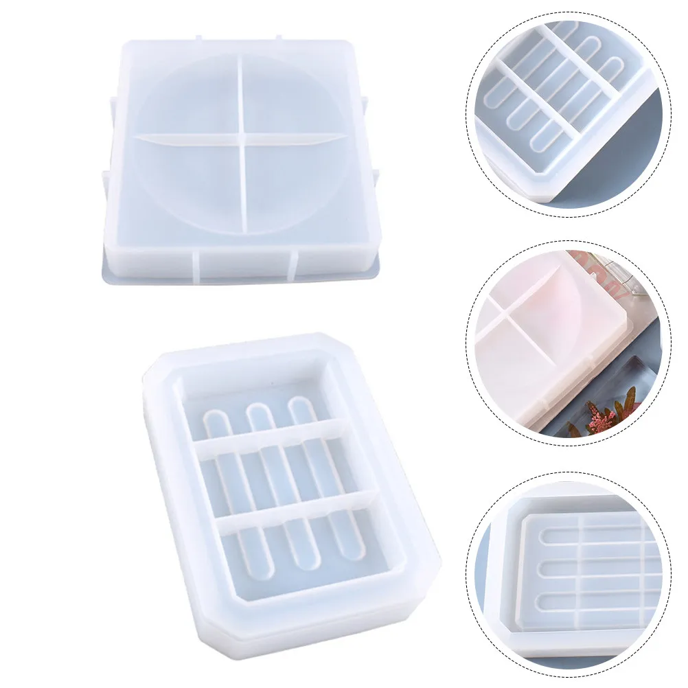 

2Pcs Premium Clear Silicone Soap Box Mold for DIY Handmade Cold Process Soap Making Epoxy Resin Craft Art Supplies Silicone DIY