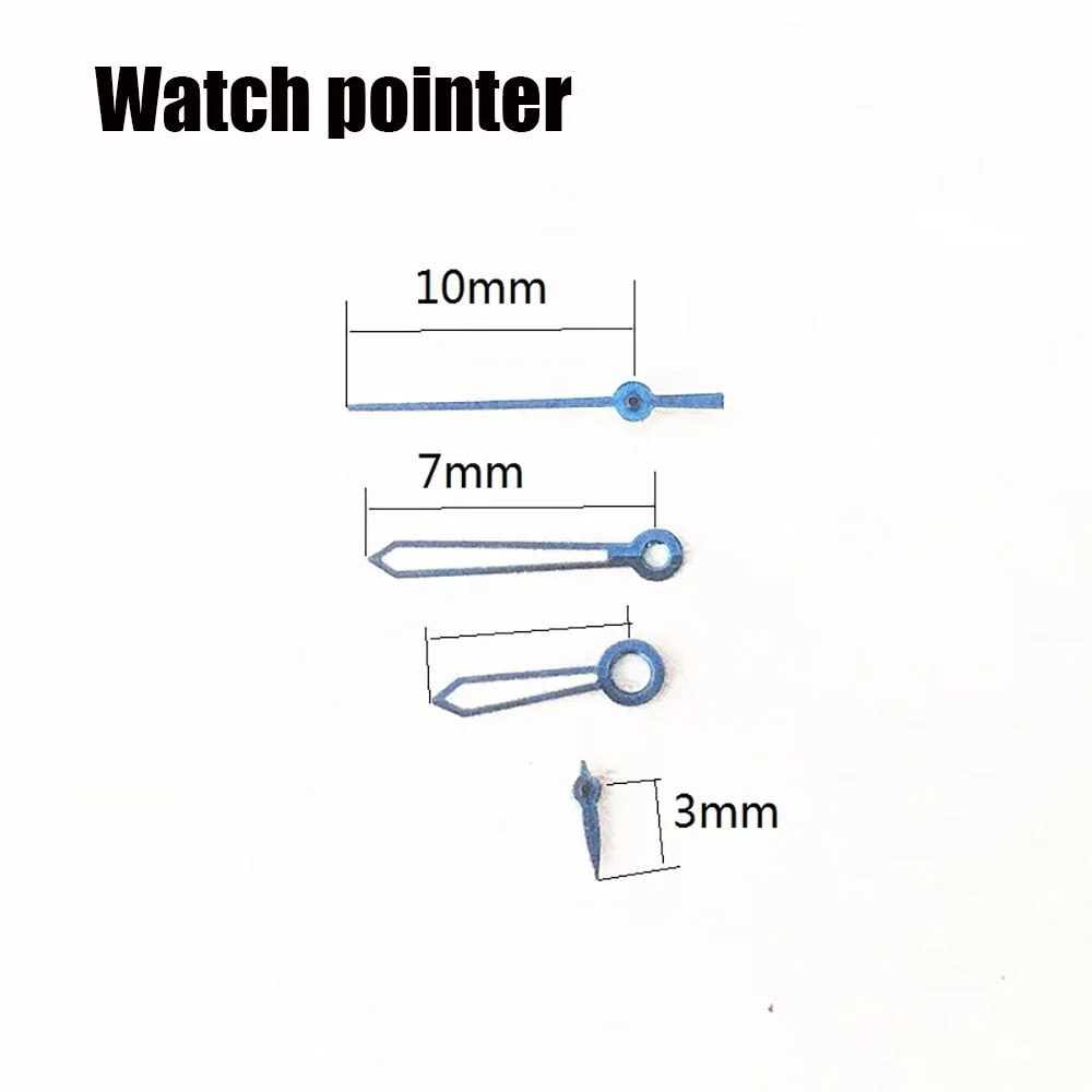

Watch Accessories Watch Hands Suitable for ST6 Movement Pointer Four Pin Blue Watch Pointer
