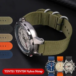 For TIMEX Watch Strap Men's Tidal Compass Bracelet T2N721 T2N720 T2N739 TW2T76300 Nylon Watchband 24x16mm Watch Chain with Tools