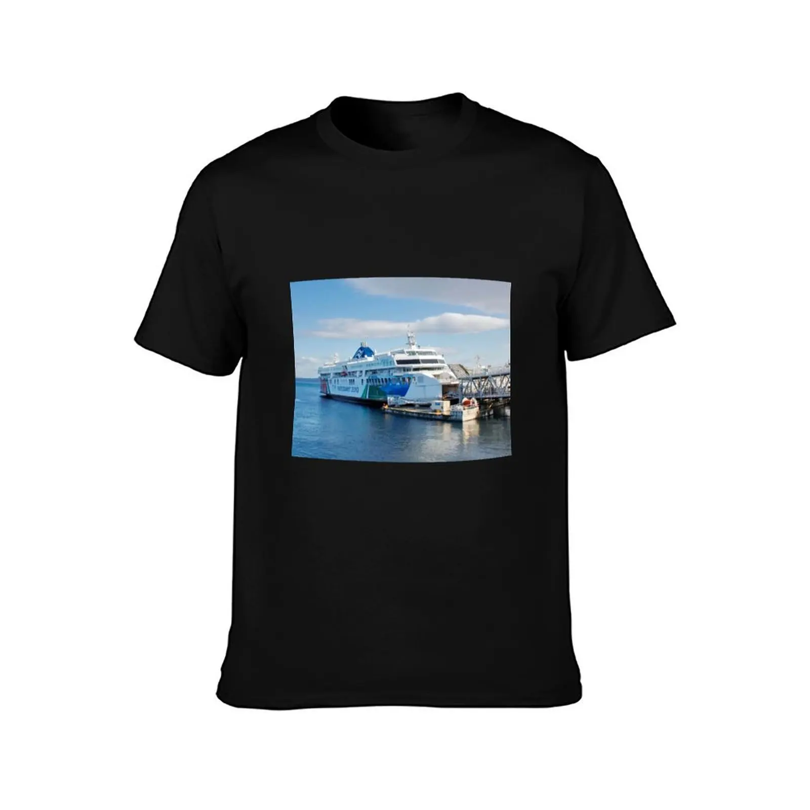 BC Ferries T-Shirt Casual Fashion Short Sleeve Cotton T-Shirt