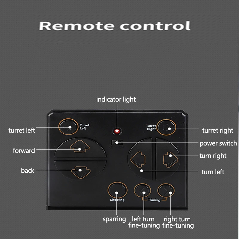 دبابة صغيرة للتحكم عن بعد متعددة اللاعبين معركة مجنزرة دبابة عسكرية نموذج محاكاة لعبة دبابة هدية