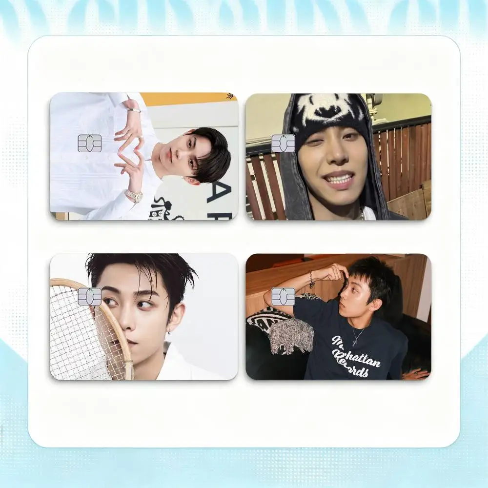 Ryul Lngshot K-Kim Ryul  Credit Card HD Stickers Small Chip Waterproof Sticker Game Card Decal Gift