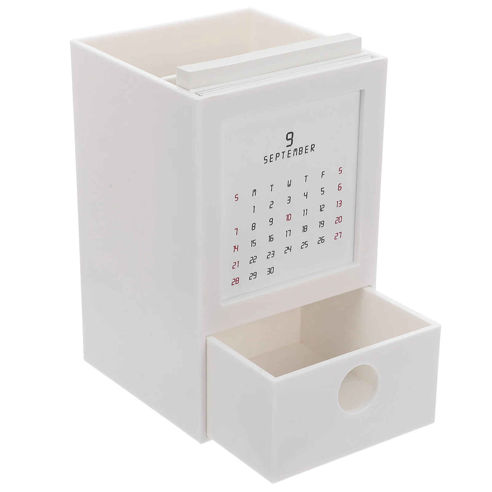 

Maker Pen Holder Aesthetic Desk Calendar Stands Cup for Makeup Brushes Decorative Pencil Desktop Decors