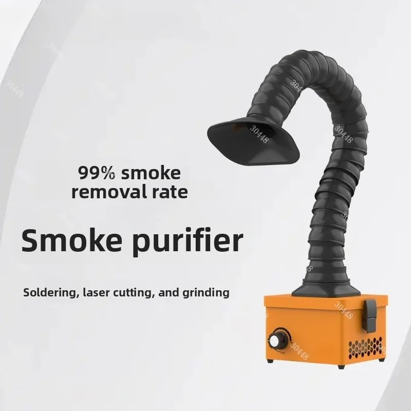 New Oxygenator Solder Smoke Purifier Mobile Small Soldering Iron Solder Laser Marking Smoke Extractor for Workshop