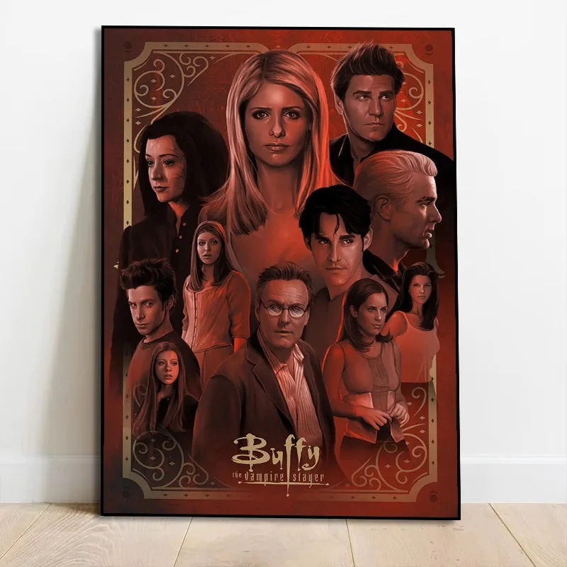 Classic Movies Buffy The Vampire Slayer Poster Print Canvas Pictures Home for Living Room Wall Modern Decor Frameless Painting