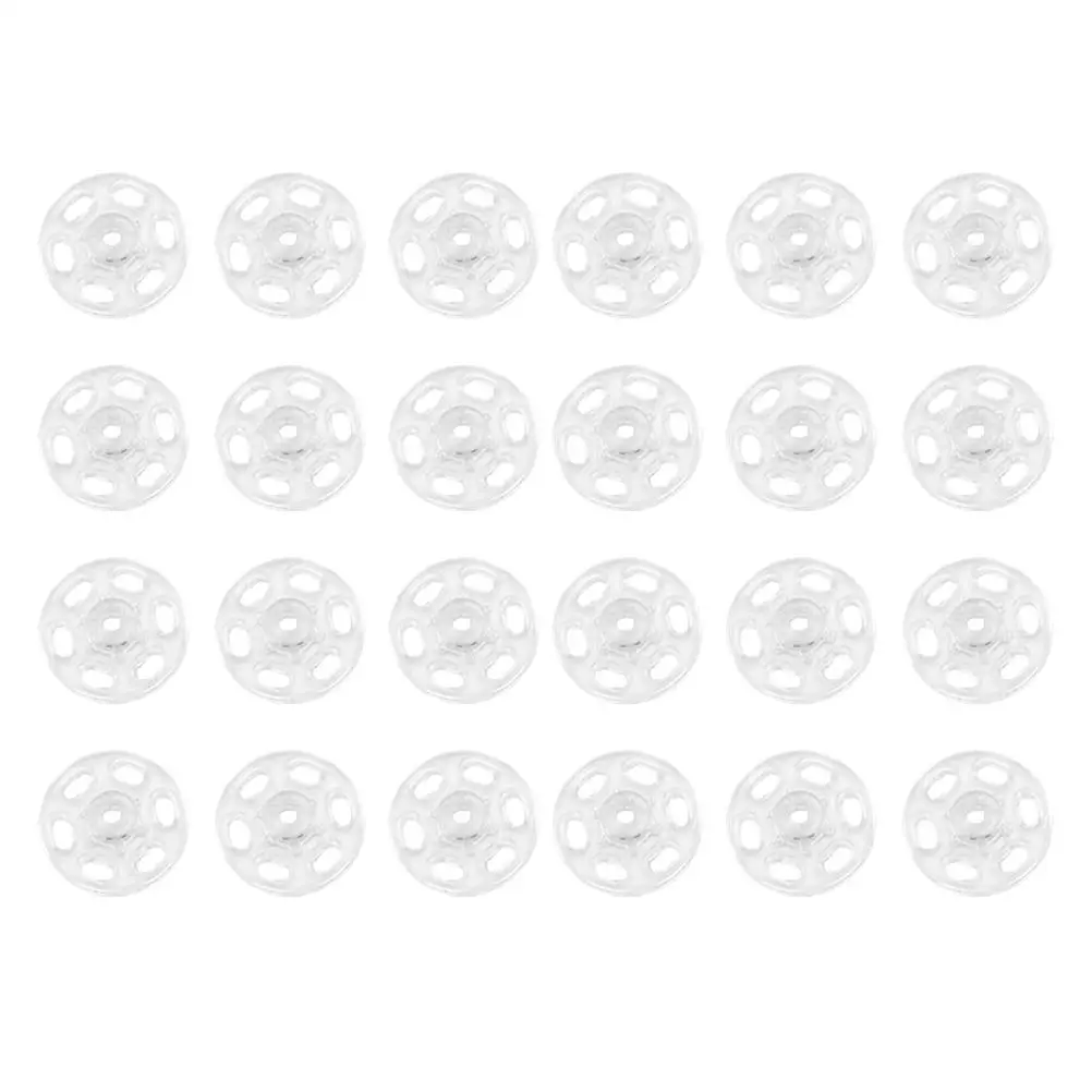 

1000 Pcs Plastic Shirt Buttons for Crafts Sewing Knitting Round Clothes Snap Fasteners Hidden Stud DIY Projects Gifts