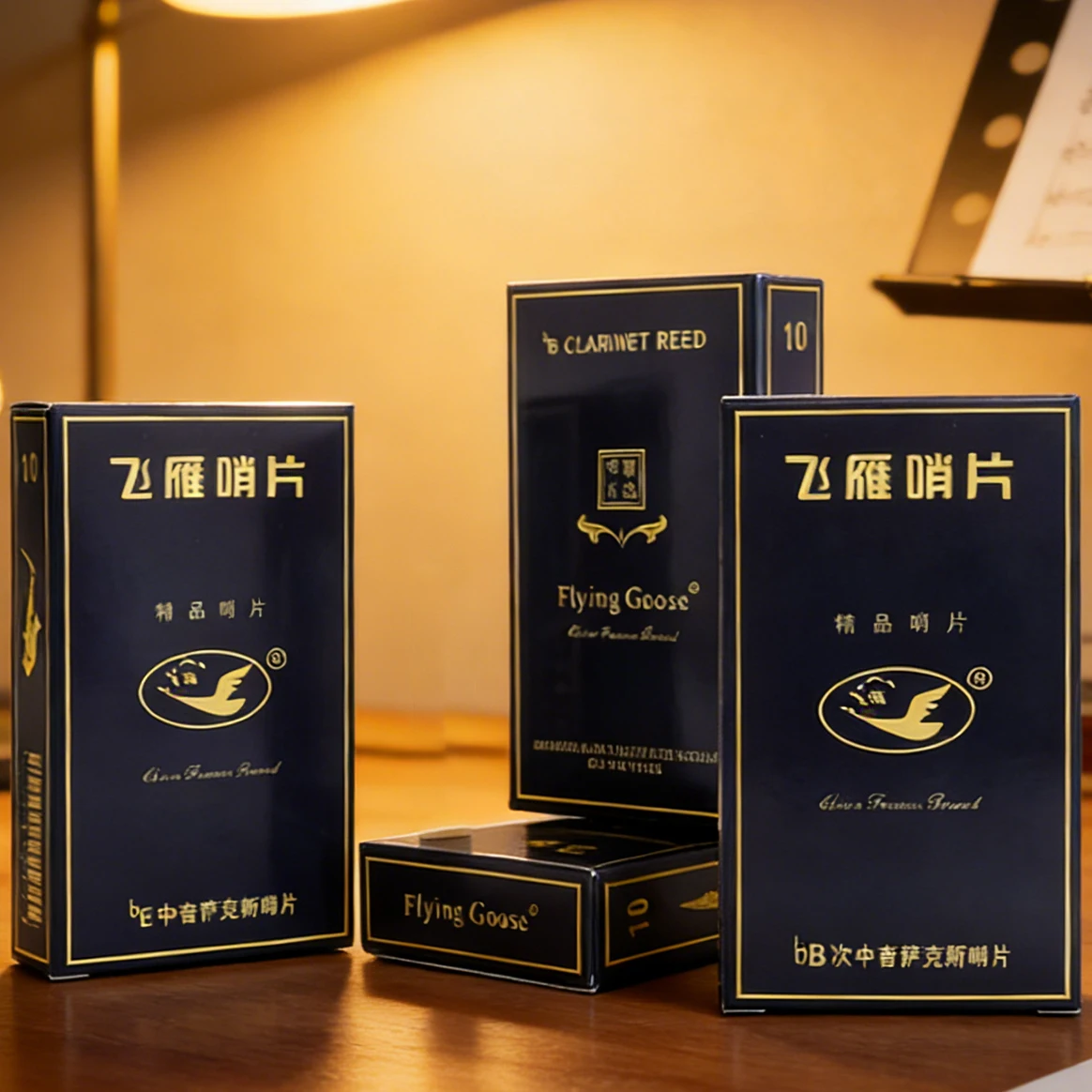 

Flying Goose Blue Box Eb Alto Saxophone Baritone Bb Soprano Tenor Clarinet Reeds Independent Packing Suits Beginners Use