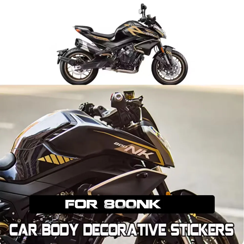 For CFMOTO 800NK 800 NK Motorcycle Sticker Patterned Film Body Decoration Sticker FOR NK800 Attachment