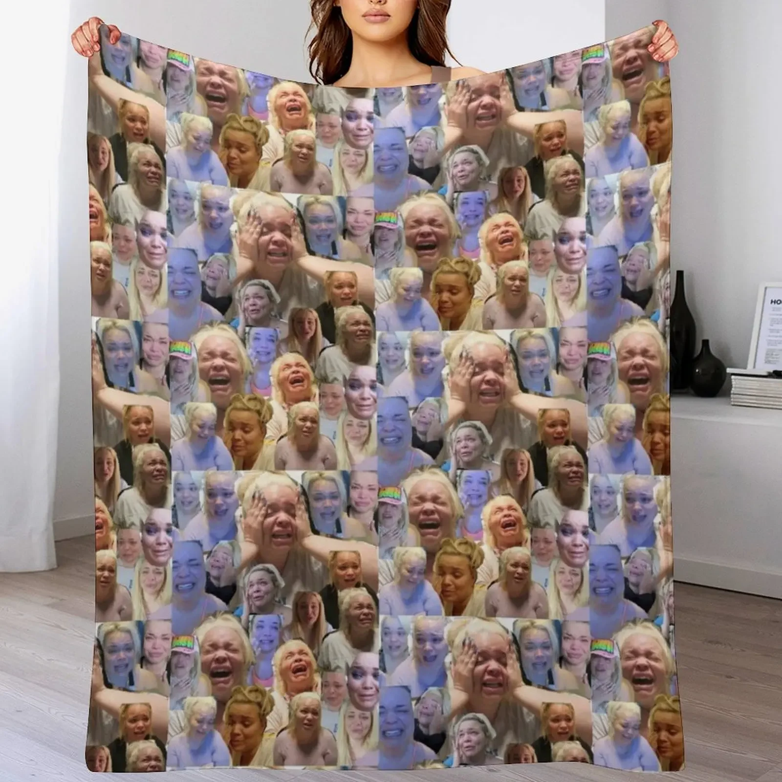 

Trisha Paytas Throw Blanket Luxurious Soft Blanket Holiday Gift for Family