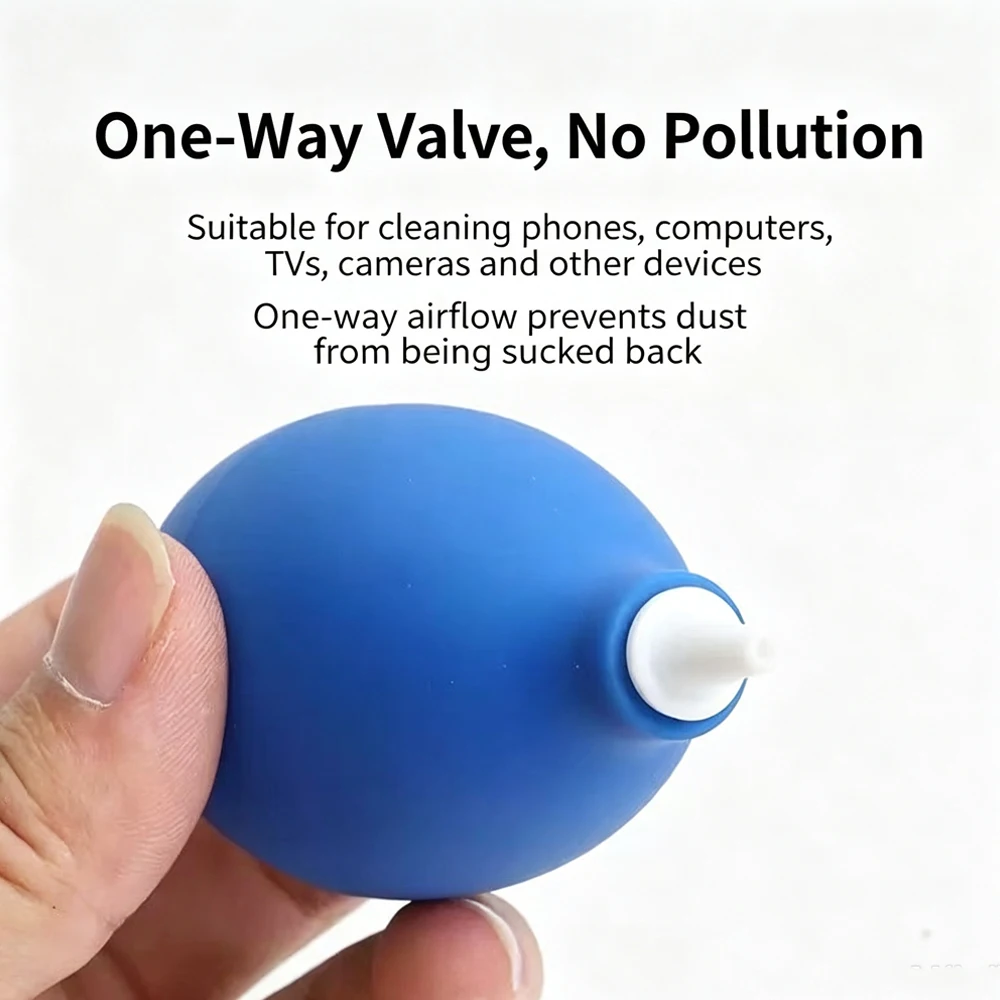 3Pcs Powerful Rubber Air Dust Blower Pump Cleaner for Lens Camera Watch Phone Keyboard Lens Filter Durable Tool Deep Cleaning
