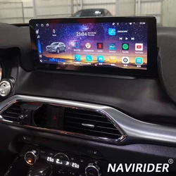 12.3inch Rhd For Mazda Cx-9 Cx9 2021 2020 Android 1920*720 Qled Screen Multimedia Video Player Carplay Gps Autoradio Dual System