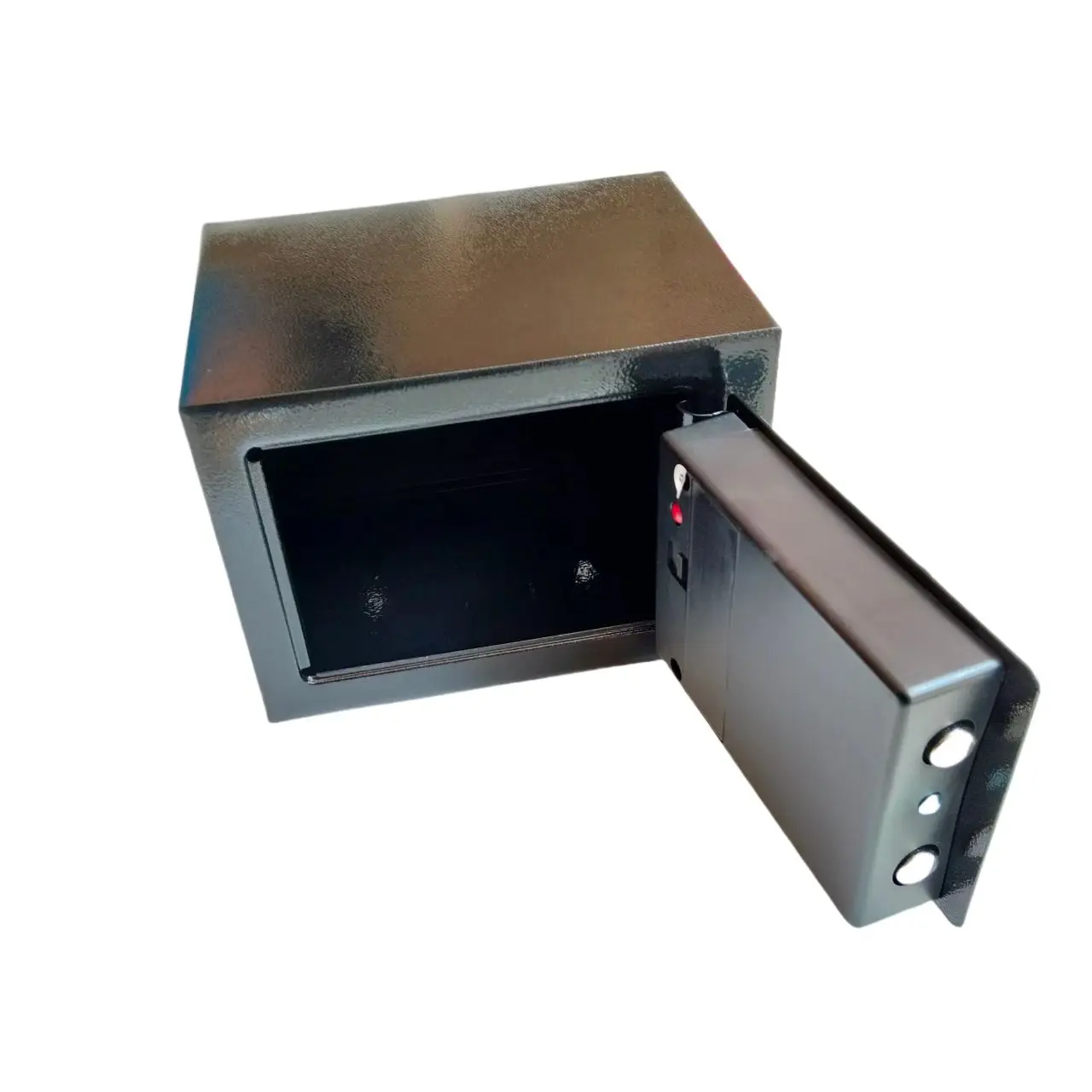 디지털 금고 미니 강철 금고 돈 은행 소형 가정용 암호 키 안전 보안 상자 현금 보석 문서 유지