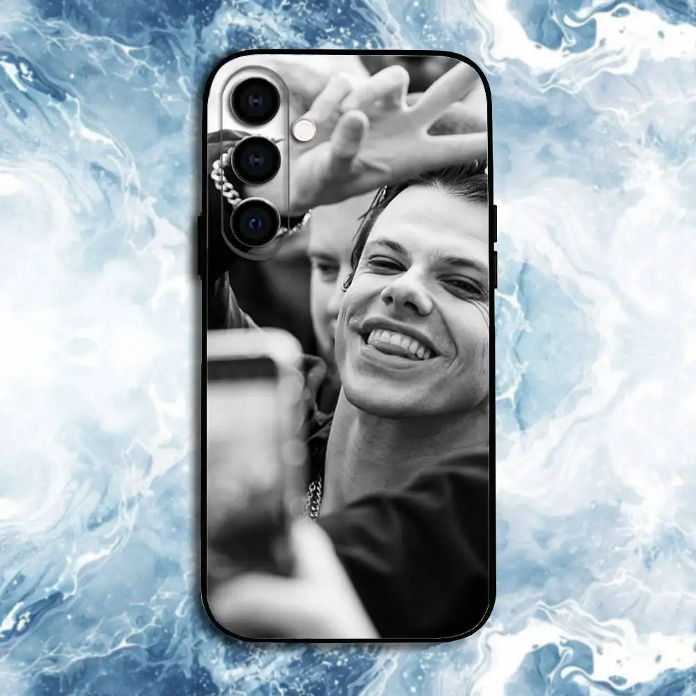 حافظة هاتف Yungblud Lowlife لهاتف سامسونج جالاكسي A73، A72، A71، A70، A53، A52، A51، غلاف أسود ناعم آخر