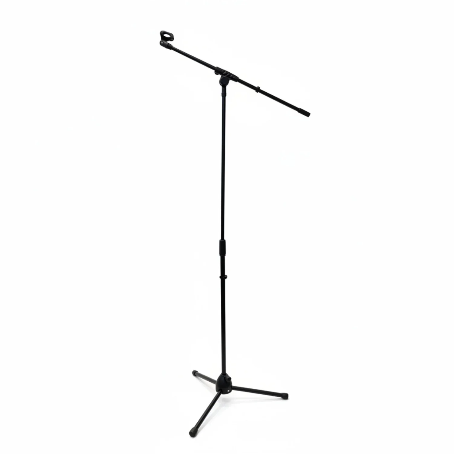 Mikrofonständer, Stativ, Bodenstehender Mikrofonständer, Schwenkarm-Klemmhalterung, Höhenverstellbar