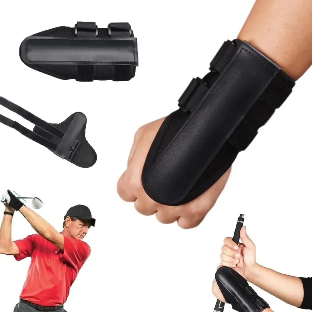 24/26cm Golf Wrist Brace Swing Training Aid Golf Wrist Hinge Trainer Arm Posture Corrector Practice Tool For Beginner Golfer