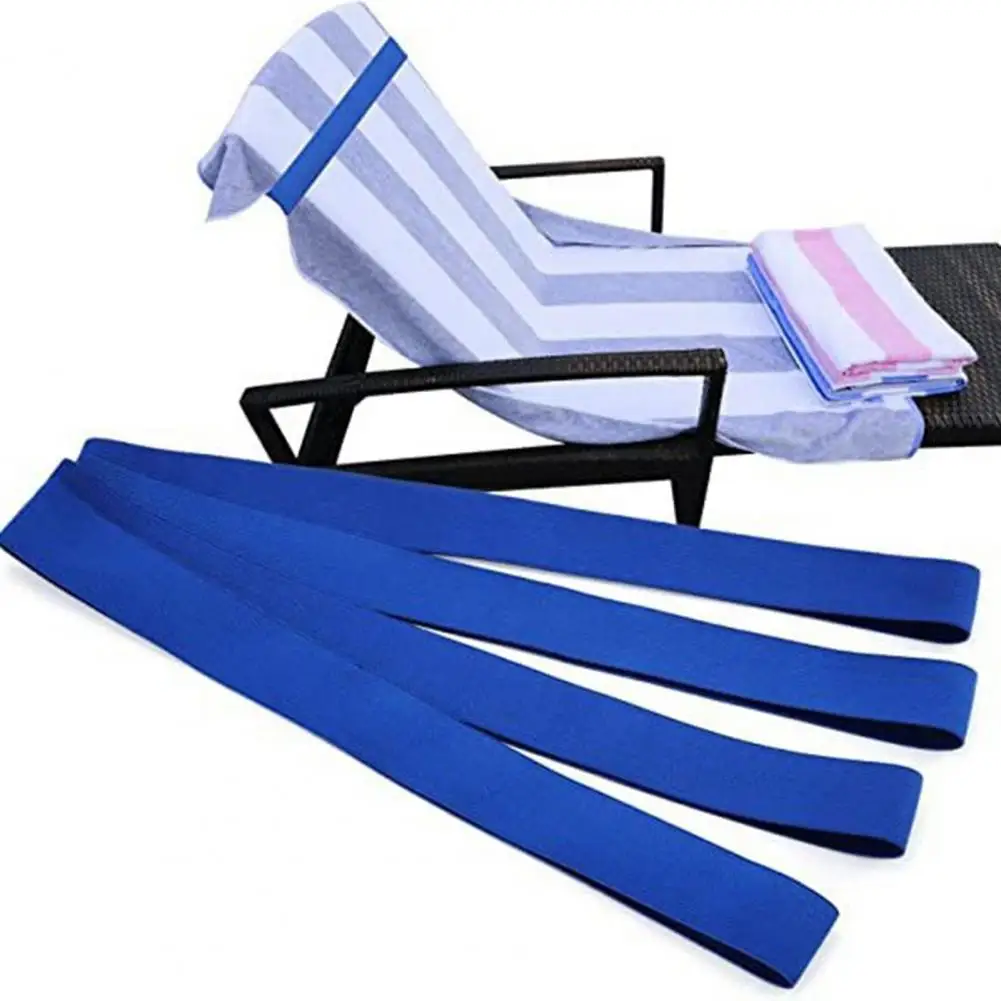 1Pcs Towel Bands Towel Craber for Beach Chair Rubber Clips Pool Chair Beach Accessories Elastic Towel Holder Alternatives