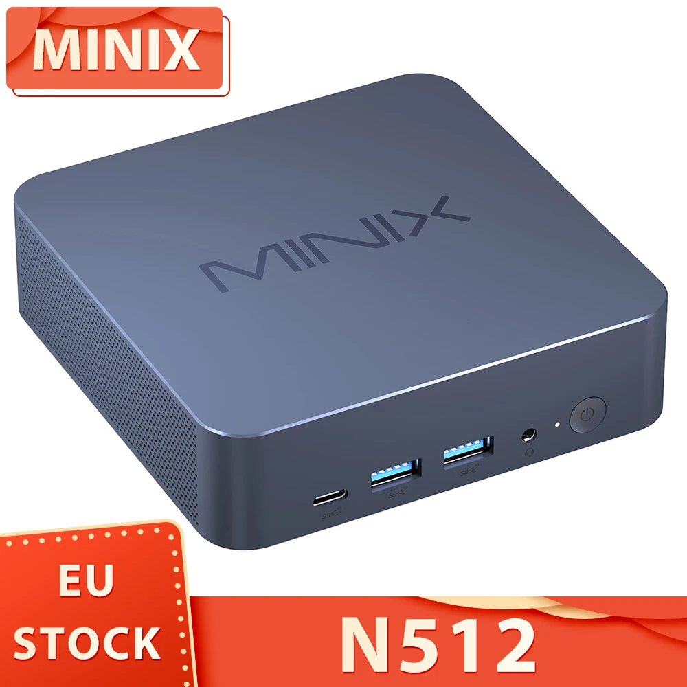 MINIX N512 Mini PC, Intel Core i5-12600H 12 Core Max 4,5 GHz, 16 Go de RAM DDR5 SSD 512 Go, WiFi 6 Bluetooth 5.2, 4 * USB 3.2, 1 * 1G RJ45 MINIX N512 Mini PC, Intel Core i5-12600H 12 Core Max 4,5 GHz, 16 Go de RAM DDR5 SSD 512 Go, WiFi 6 Bluetooth 5.2, 4 * USB 3.2, 1 * 1G RJ45