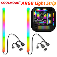5V 3Pin 4Pin Flexible Light Bar ARGB AURA SYNC 26LED Flexible Lamp Strip Computer Accessories Motherboard Light Bar for Gigabyte