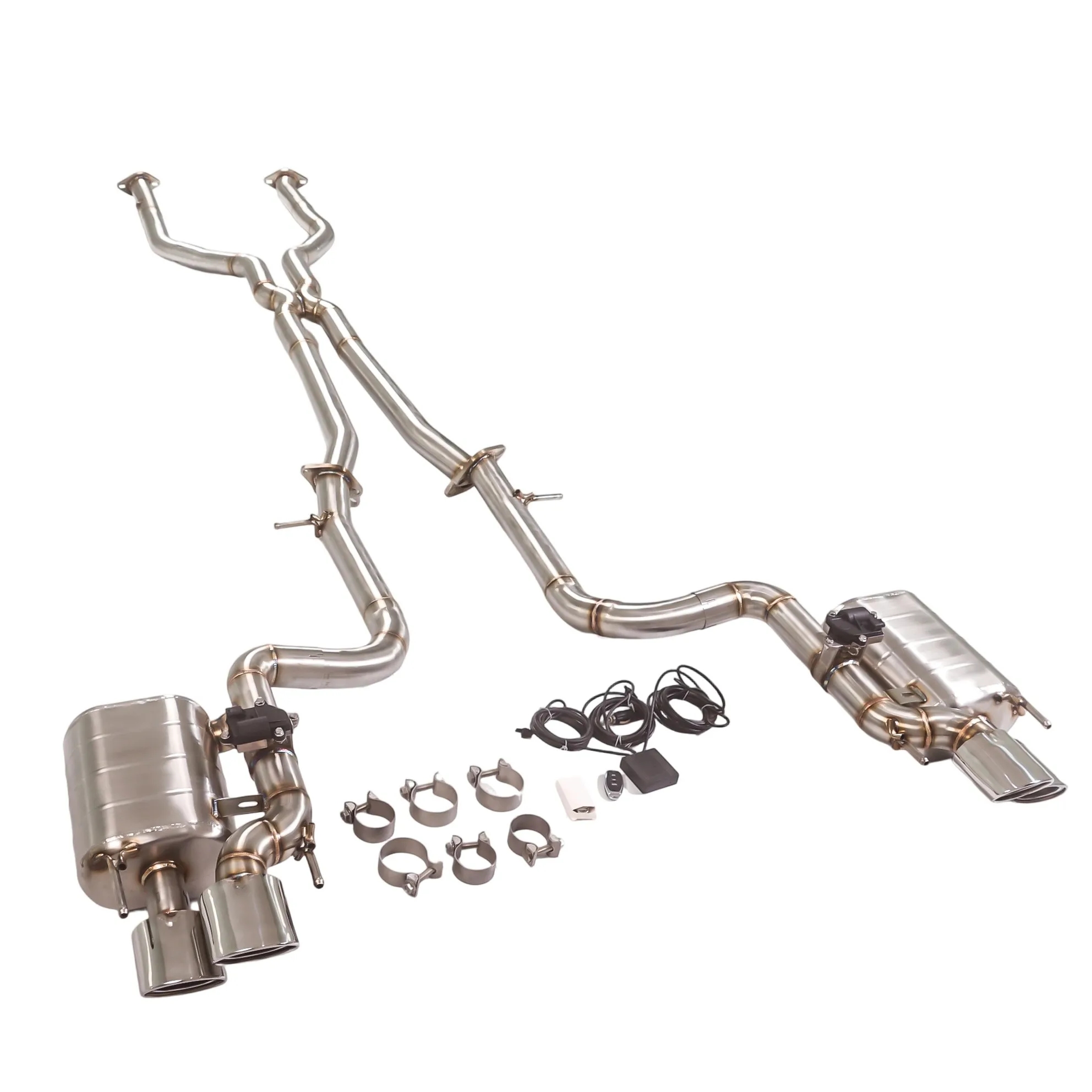 

GFC применим к Lexus IS500 RCF GSF 5.0L V8 Catback из нержавеющей стали 304 с клапанной выхлопной системой.