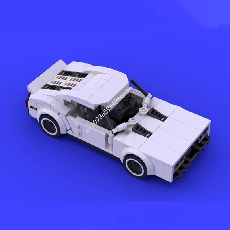 256 قطعة MOC SNOT a مصبغة أبطال المدينة نموذج سيارة خارقة اللبنات الاطفال الطوب ألعاب حرفية لتقوم بها بنفسك هدايا عيد الميلاد الإبداعية