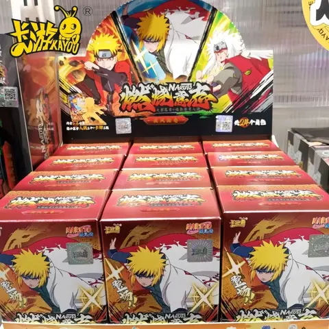 New Original Kayou Naruto Vol.1 Rubber Doll Uzumaki Naruto Burning Will Blind Box Hidden Items Namikaze Minato Rarity Kids Gifts