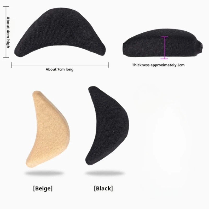 Sponge Forefoot Insert Pads Women Pain Relief High Heel Insoles Reduce Shoes Size Filler Protector Adjustment Shoe Accessories image 5