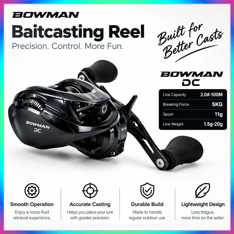 takuma-bowman-dc-baitcasting-reel-full-metal-ipx8-waterproof-electronic-brake-lure-fishing-reel-for-bass-freshwater
