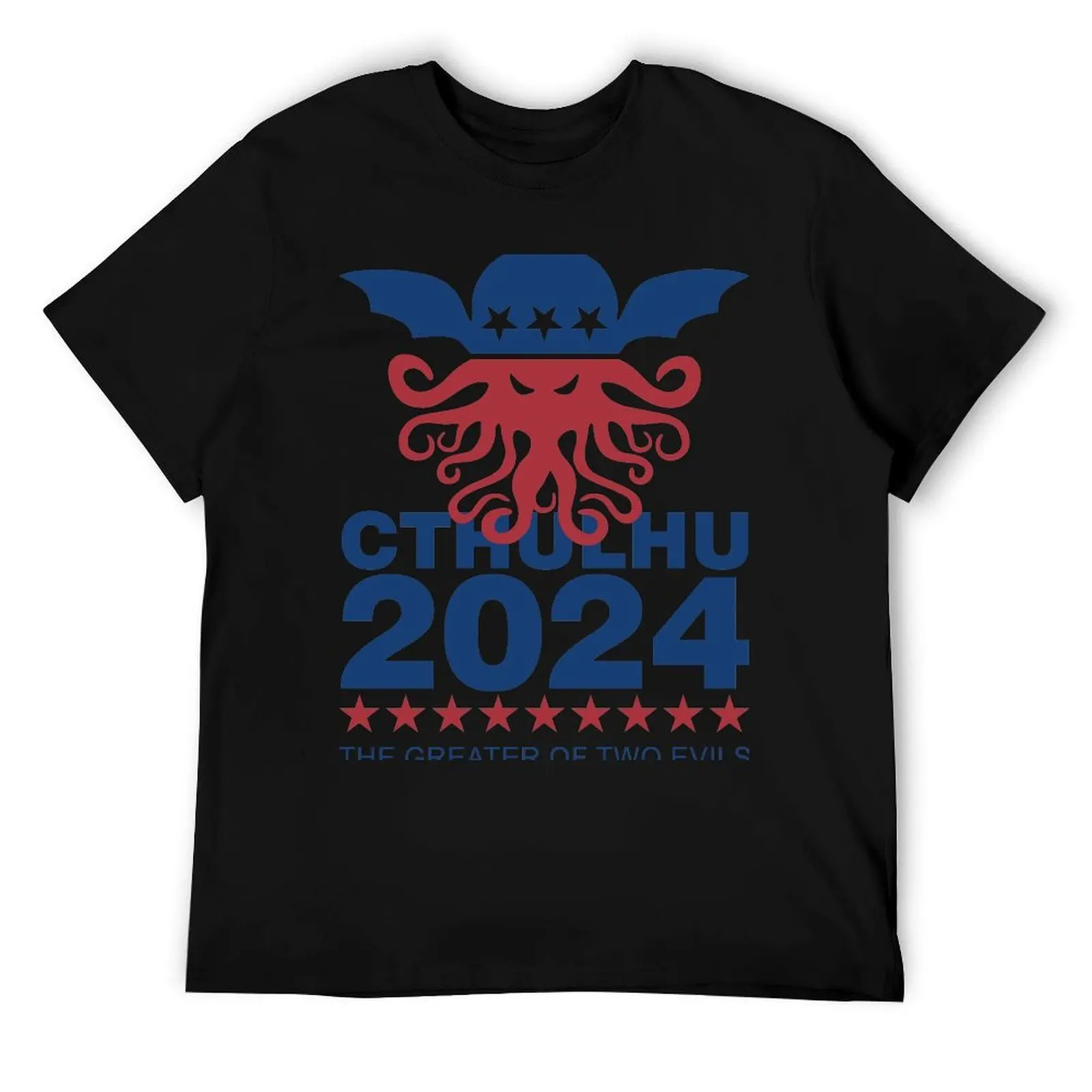 

Vote Cthulhu 2024 T-Shirt t shirts designer t shirt man cotton T-Shirt