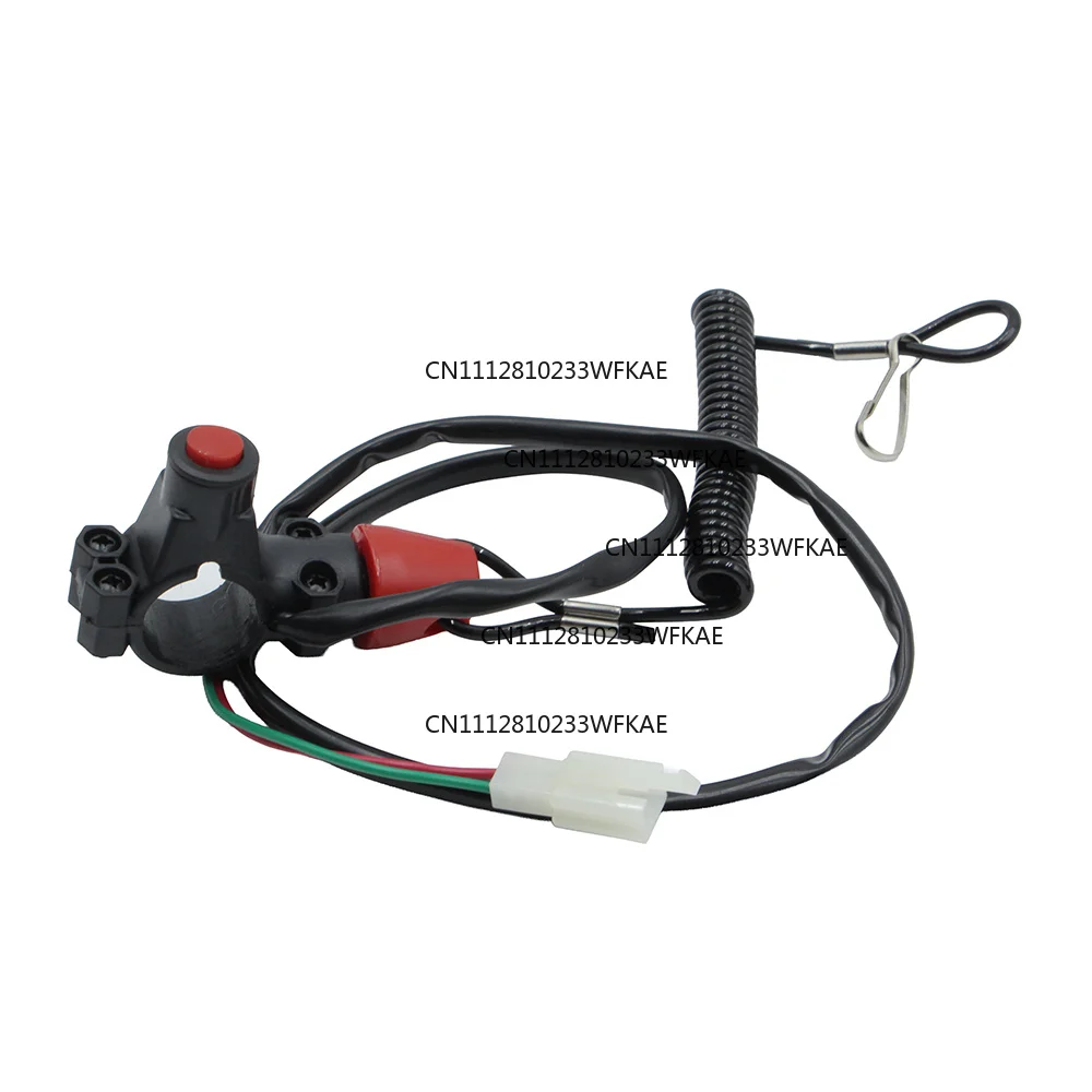 Suitable for emergency shutdown switches for pocket mini off-road vehicles, all-terrain vehicles, and more, with safety lanyards