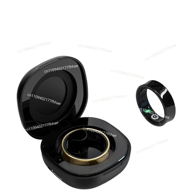 R09 Smart Ring with Charging Compartment Sleep Monitoring Smart Ring