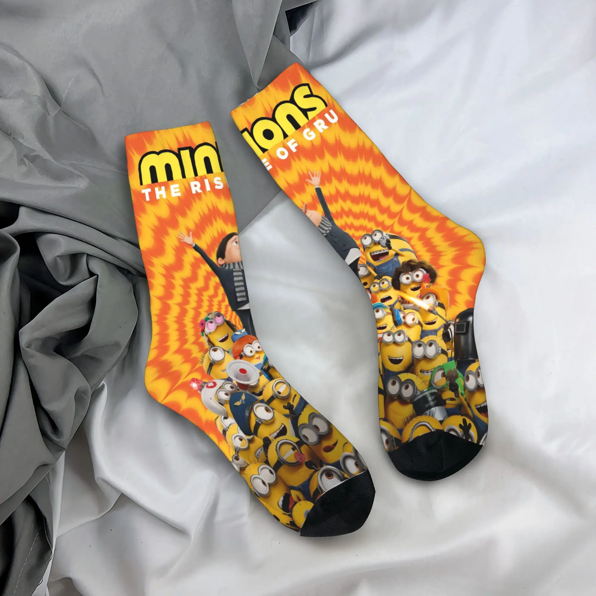 التوابع صعود غرو جوارب جوارب بأشكال مضحكة الكبار الرجال لينة تنفس الجوارب الخريف سكيت الرسم مكافحة العرق الجوارب #1