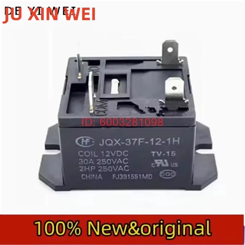 

2 шт. НОВЫЕ реле JQX-37F-HF37F-12-1H JQX37FHF37F12-1H 12V DCV12 12CDV 30A 4PIN