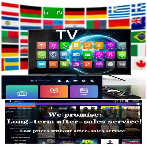 2025 Android 12 4K 60fps 4G 32G IPTV subschription euope Smart tv France Warehouse Global Delivery Spain Europe RK3288 BT