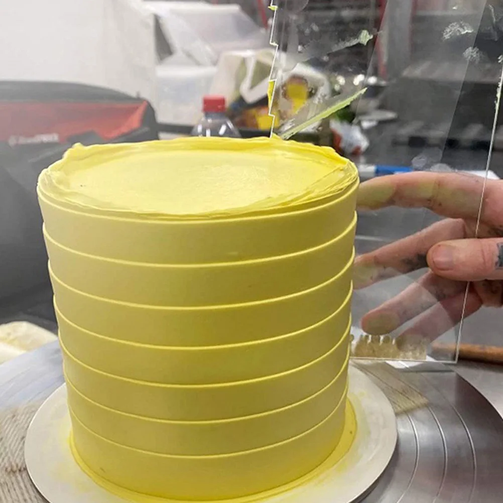 

11pcs Cake Discs Set Round Premium Acrylic Baking Tools Kitchen Decorating Scraper Cake Cutter Baking Accessories Kitchen