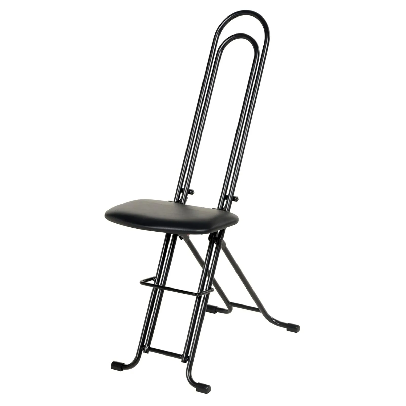 US CPRO-800LP Steel Height Ergonomic Worker Chairs 18.5 In. to 35 In. 220 Lb. Capacity Black