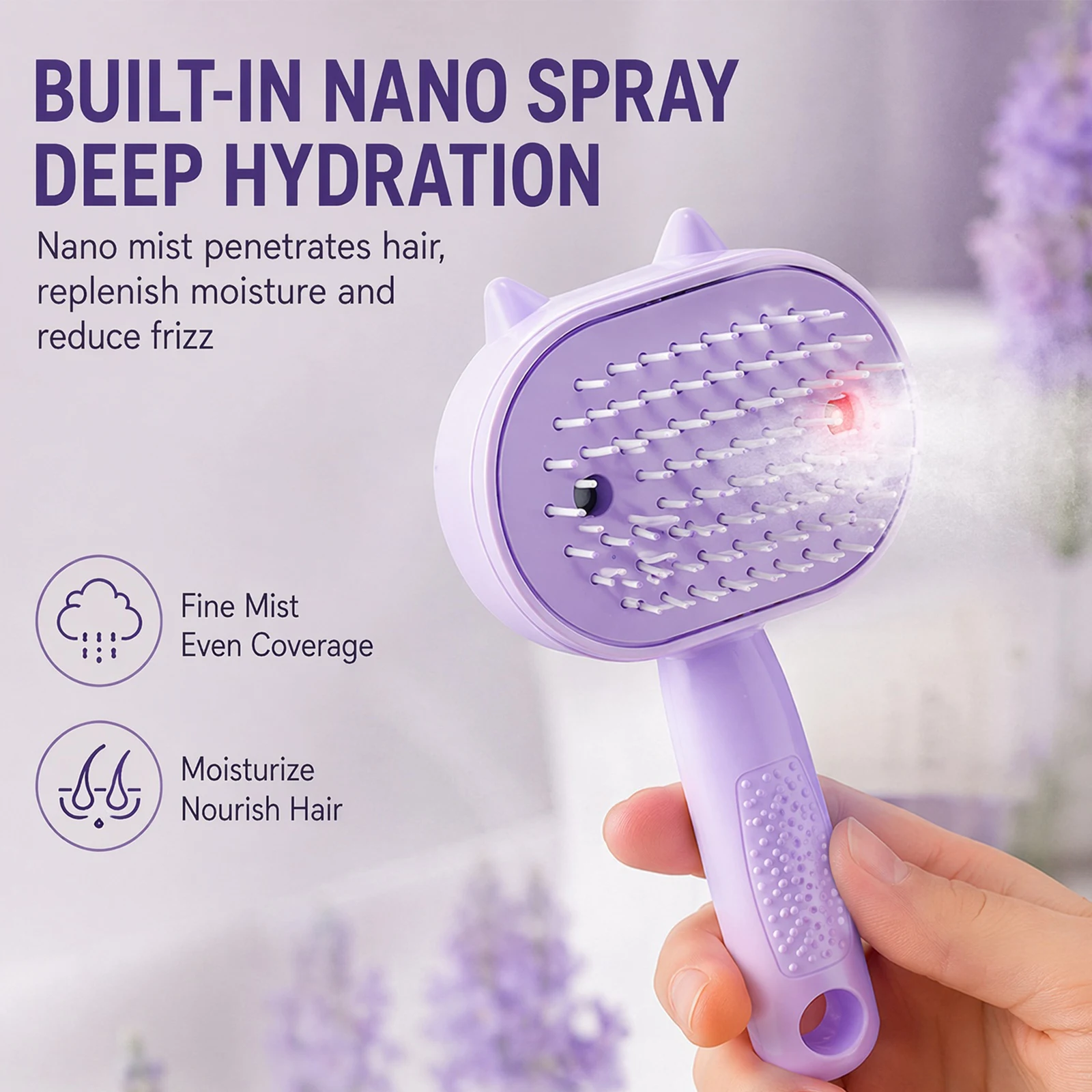 Elektrische Spray- & Massage-H – Hair Care Frizzy Hair Bewertung und Preis