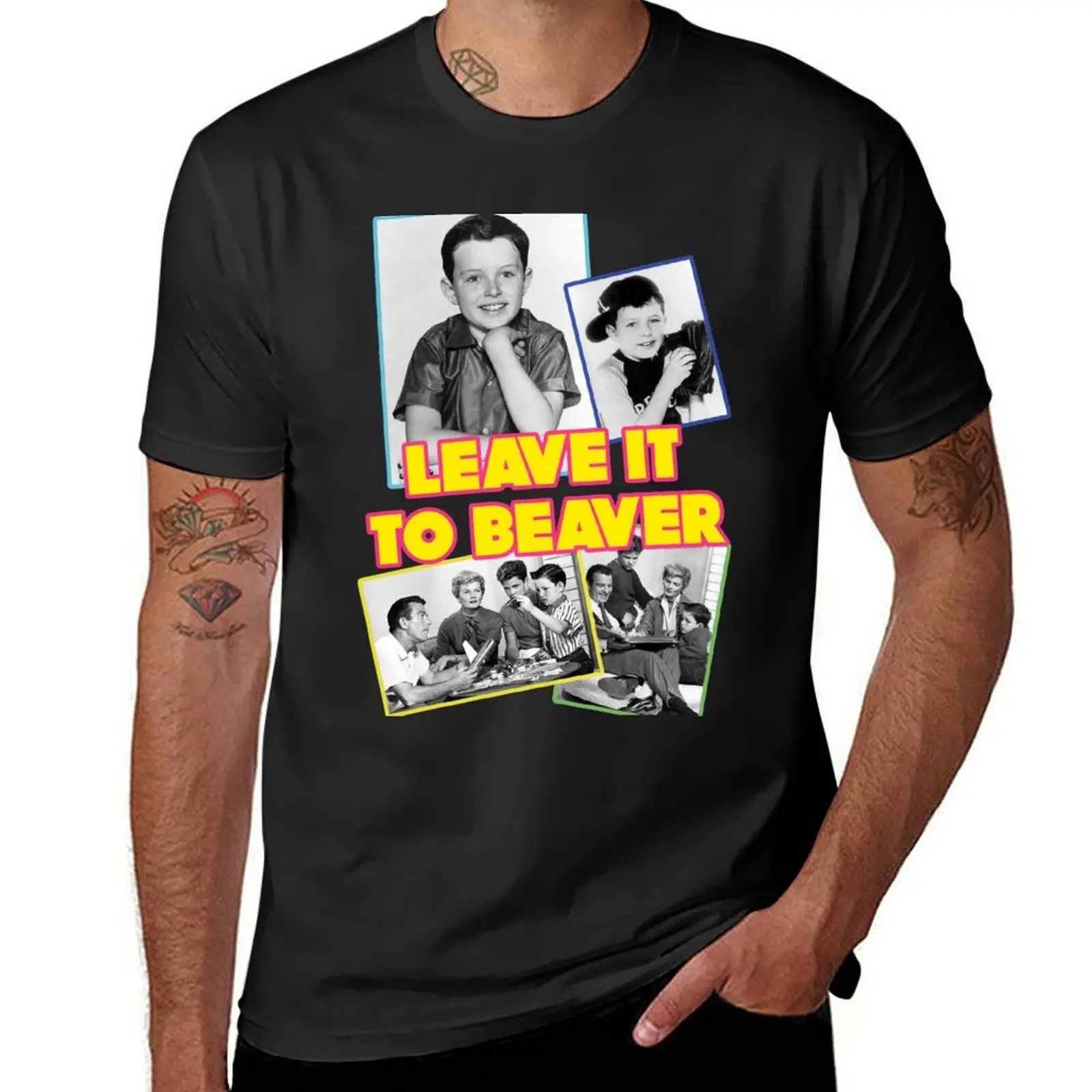 Leave it to beaver, series T-Shirt aesthetic clothes sports fans vintage clothes men t shirts