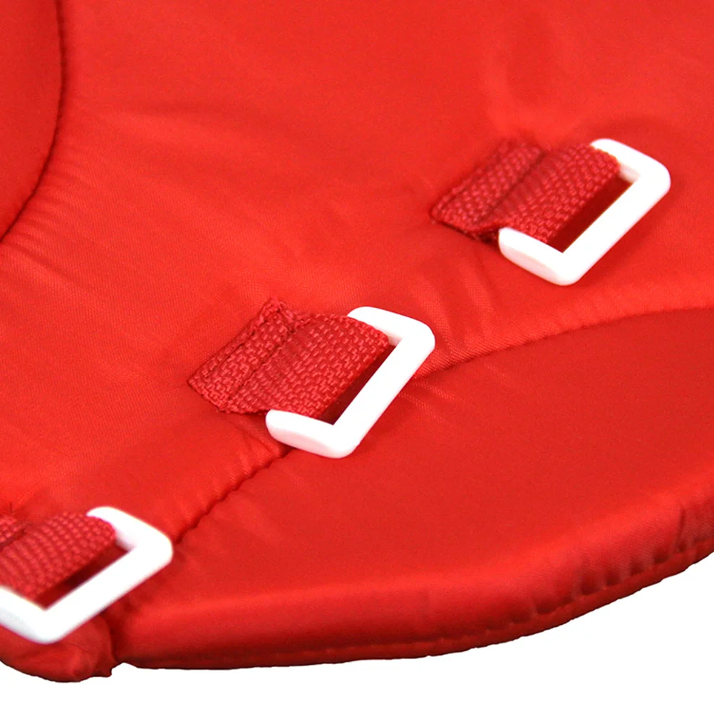 

Polyester Sponge Flower Pet Collar Red L Adjustable Anti-Bite Protective Cover Comfortable Durable Walking Helper