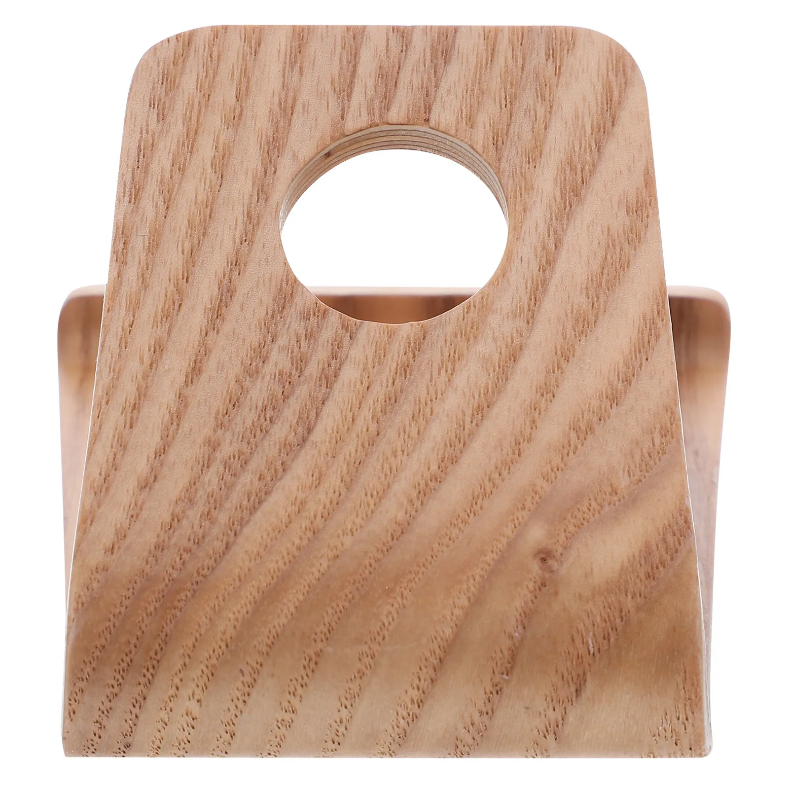 Wood Tablet Stand Solid Wood Phone Holder Desktop Organizer Adjustable Stable Support for Video Calls Online Learning Recipe