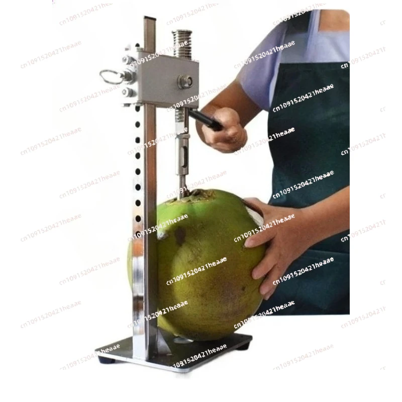 

Suitable for Coconut Opener, Fully Automatic Stainless Steel Drilling Machine for Green Coconuts, Tool for Easy Opening
