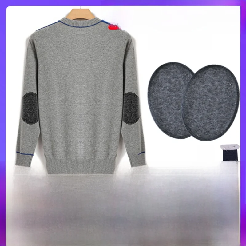 大型ウールカシミヤセーター補修パッチファッション服diy縫製アクセサリー多用途服パッチ