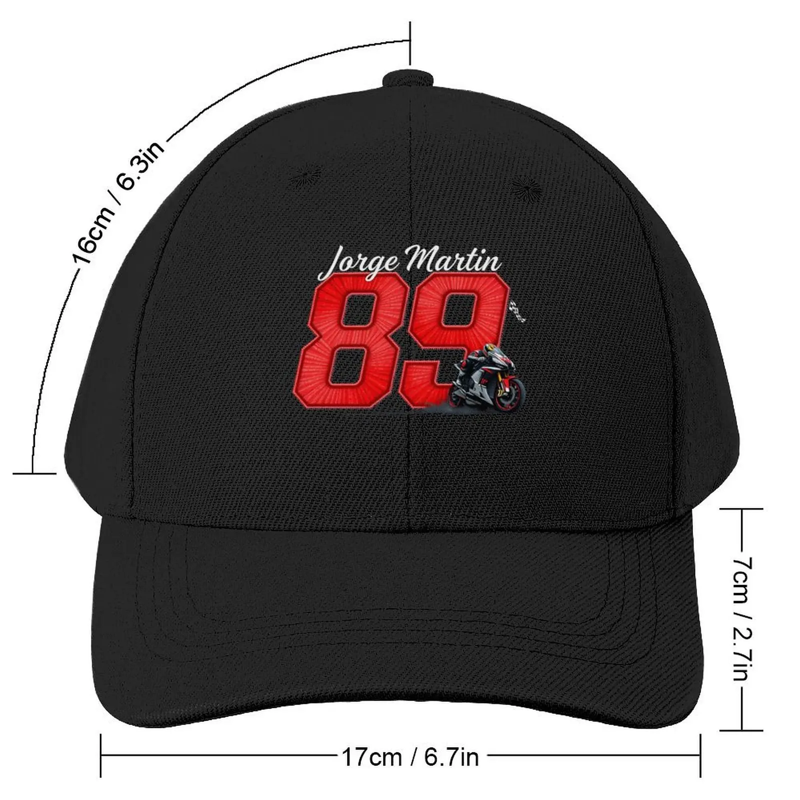 Jorge Martin Number 89 Baseball Cap Trucker Cap hard hat Visor Mens Tennis Women's