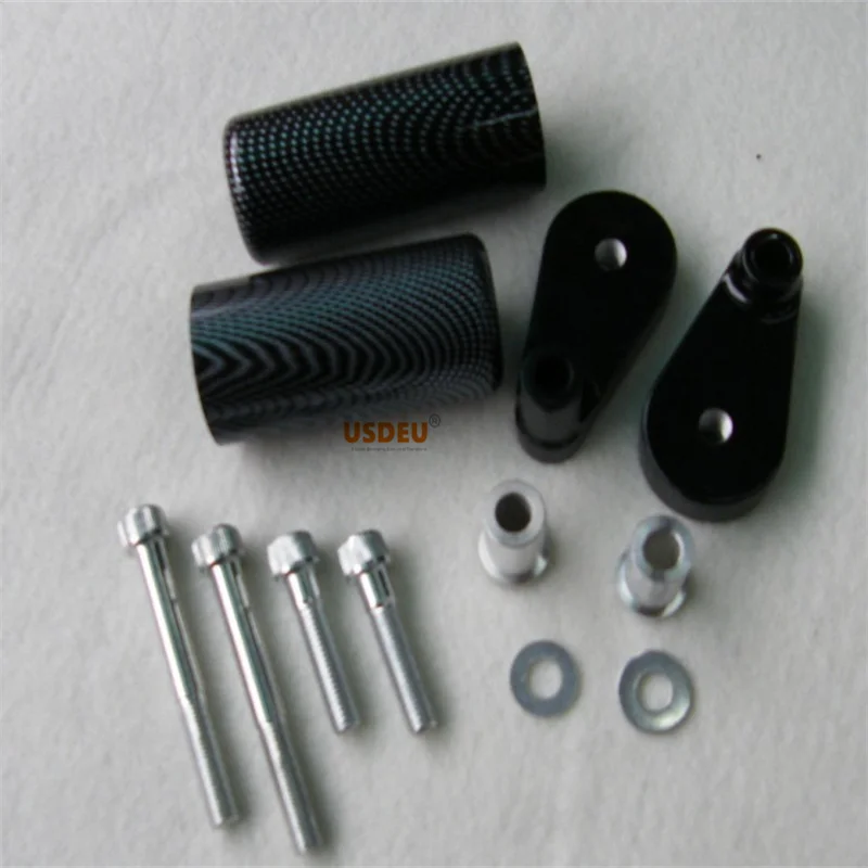 Frame Sliders Protector for Yamaha YZF-R1 2007 2008 Carbon Fiber Black