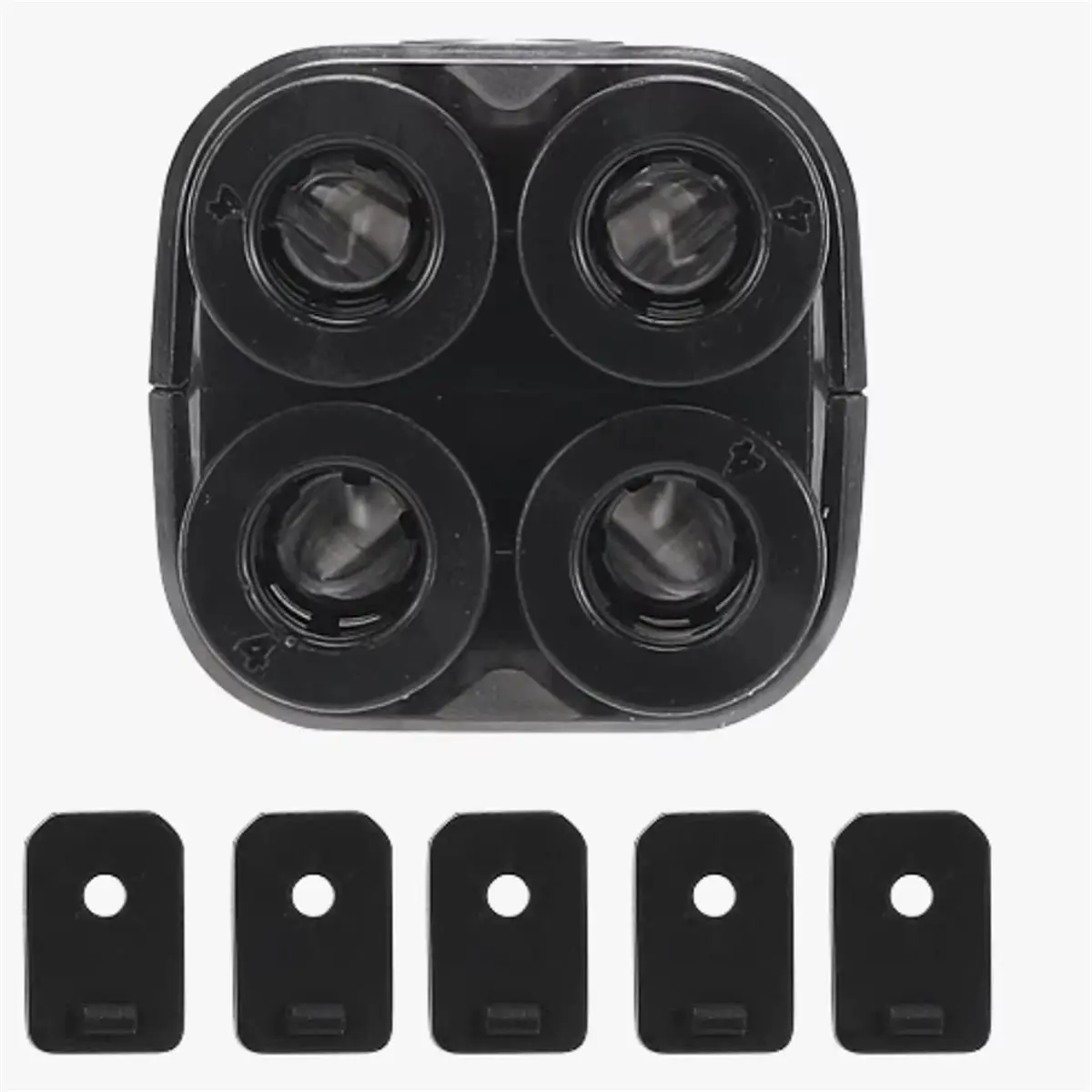 

[A23G] 4 in 1 PTFE Filament Cleaning Pad for Bambu Lab H2C PTFE Filament Cleaning Pad Replacement for Bambu H2C 3D Printer