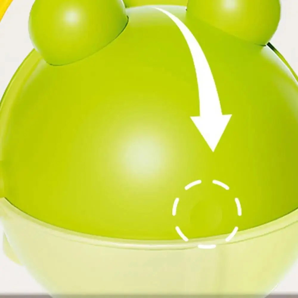 Assorted Colors Fun Jumping Frog with Storage Bucket Parent-child Bounce Bouncing Toad Game Reusable Enhances Motor Skills