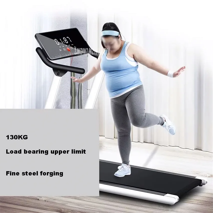 A1 Home Shockproof Running Machine Small Foldable Treadmill Multifunctional Folding Walking Machine Indoor Fitness Equipment