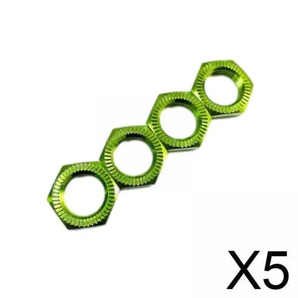 

Metal 17mm Hex Wheel Nut Set for RC Car Accessories Upgrade Parts Dustproof Replacement for HSP 1/8 1/7 Drift Vehicles