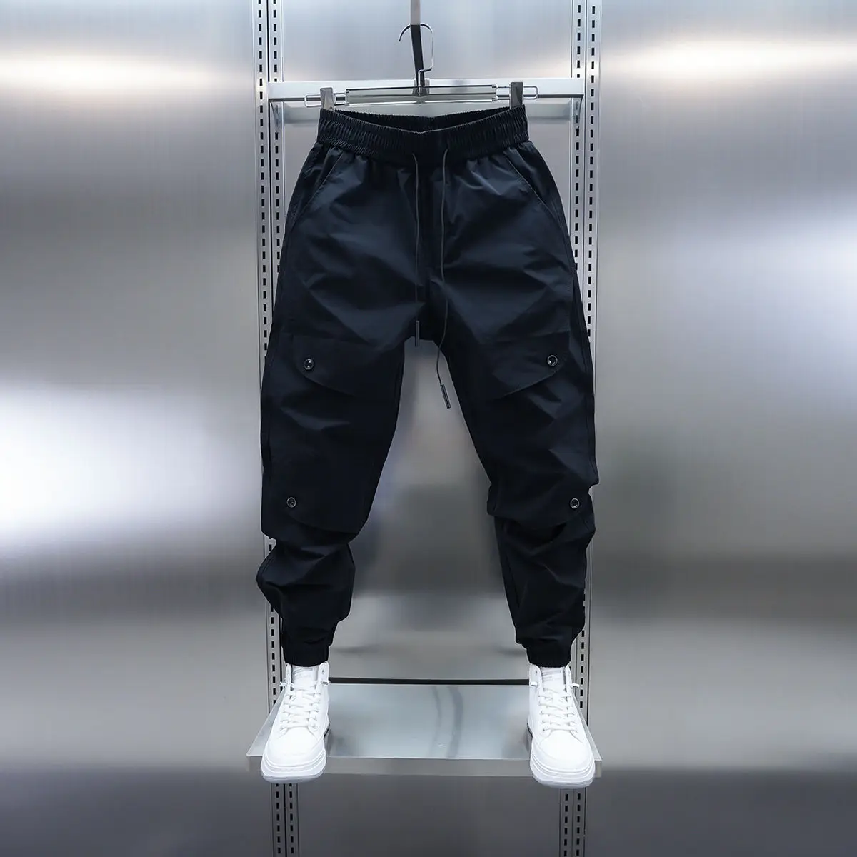 Loose Hip Hop Jogger Sweatpants Outdoor Casual Pants Thin Quick Dry Breathable Trousers High Quality Luxury Brand Men clothing - Image 3