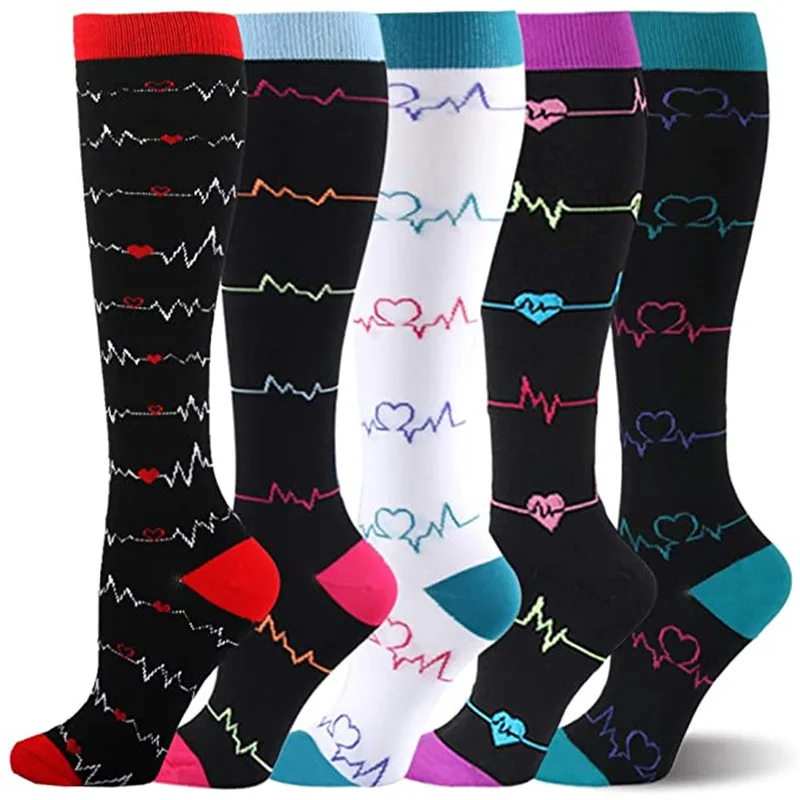 

Outdoor Casual Sports Compression Stockings 5 Pairs Cycling Socks Sports Running Stockings Stretch Socks Wholesale